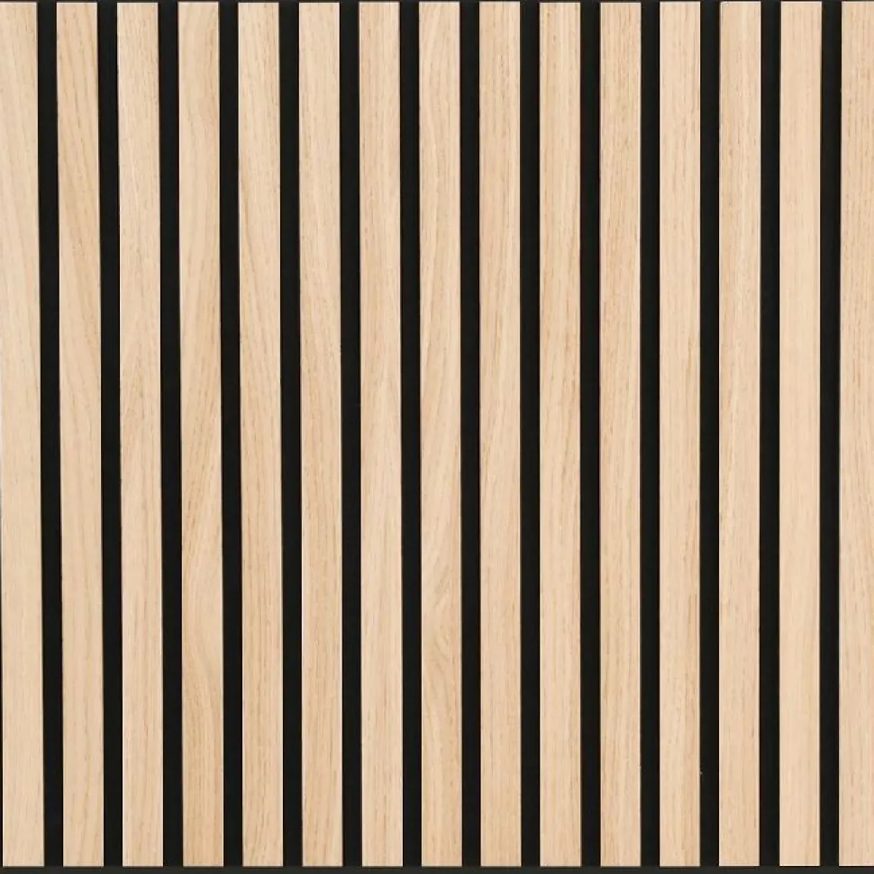 Akustiikkalevy Fog&Venø By Venø, 20x600x600mm, mdf, tammi, musta huopa, 2kpl