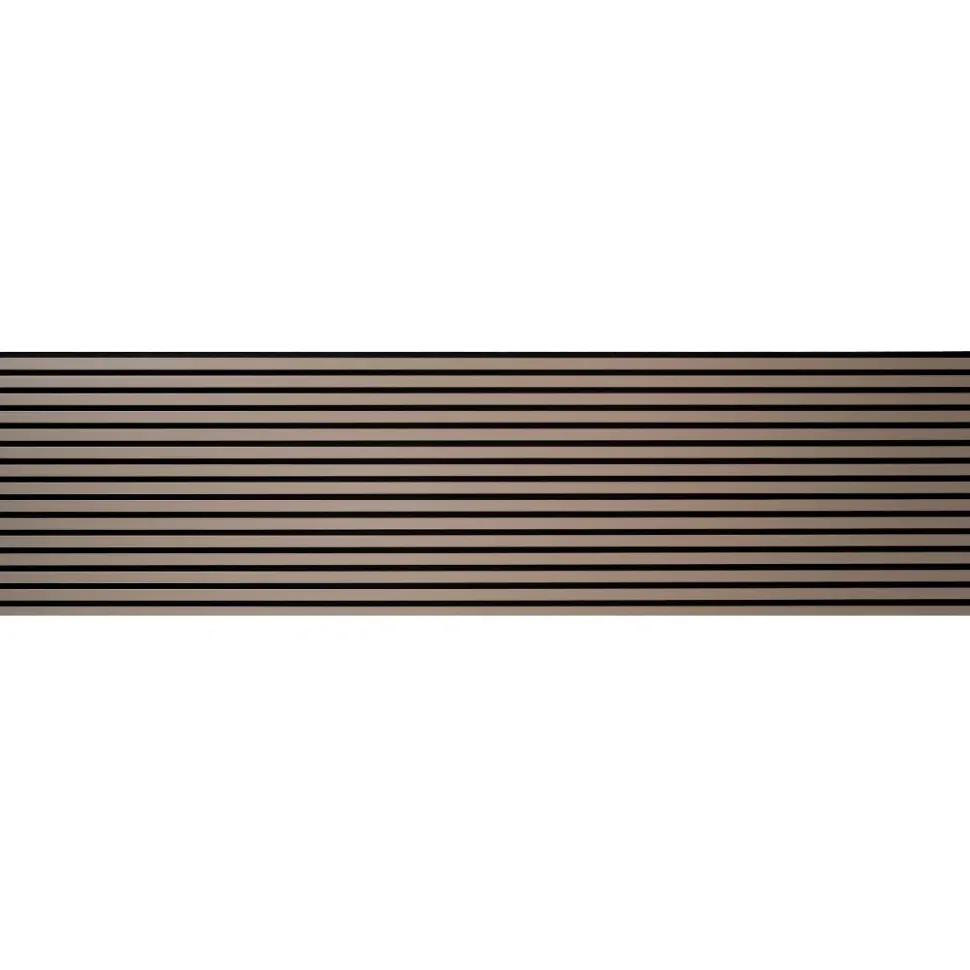 Akustiikkalevy Fog&Venø By Venø, 20x600x2400mm, mdf, hiekanvärinen, musta huopa