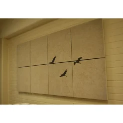 Akustiikkataulu Yeseco Quiet 320x160 cm kollaasi 8 kpl 80x80 cm eri kuvia (myös omalla kuvalla)