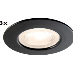 Alasvalo Airam Fio fix, IP44, 6W/930 540lm, himmennettävä, 3kpl, eri vaihtoehtoja