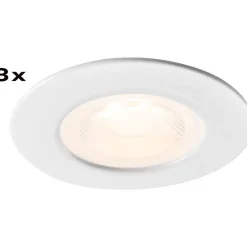 Alasvalo Airam Fio fix, IP44, 6W/930 540lm, himmennettävä, 3kpl, eri vaihtoehtoja