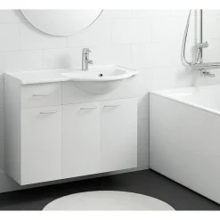 Allaskaappi altaalla Otsoson Marilyn 900, 900x330/460, valkoinen, eri vaihtoehtoja