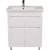Allaskaappi AquaRodos Omega 70 ja allas Como 850 x 700 x 450 mm