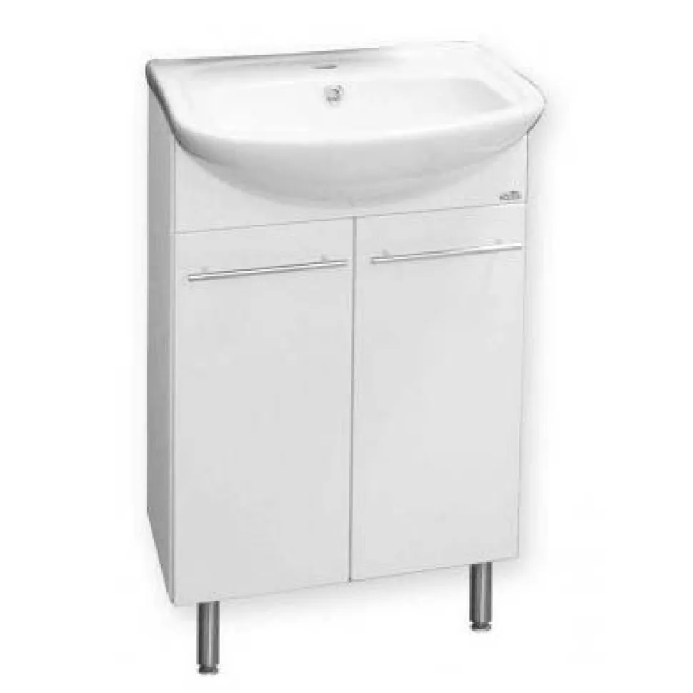 Allaskaappi Harma 500 480x289x830 mm pesualtaalla valkoinen