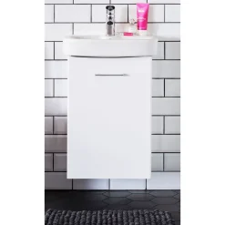 Allaskaappi Ido Glow 500 valkoinen