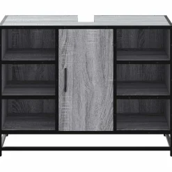 Allaskaappi ilman allasta tekninen puu, 80x33x60 cm, eri värejä (42175)