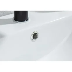 Allaskaappi pesualtaalla Bathlife Fröjd 620x470x600cm mattamusta