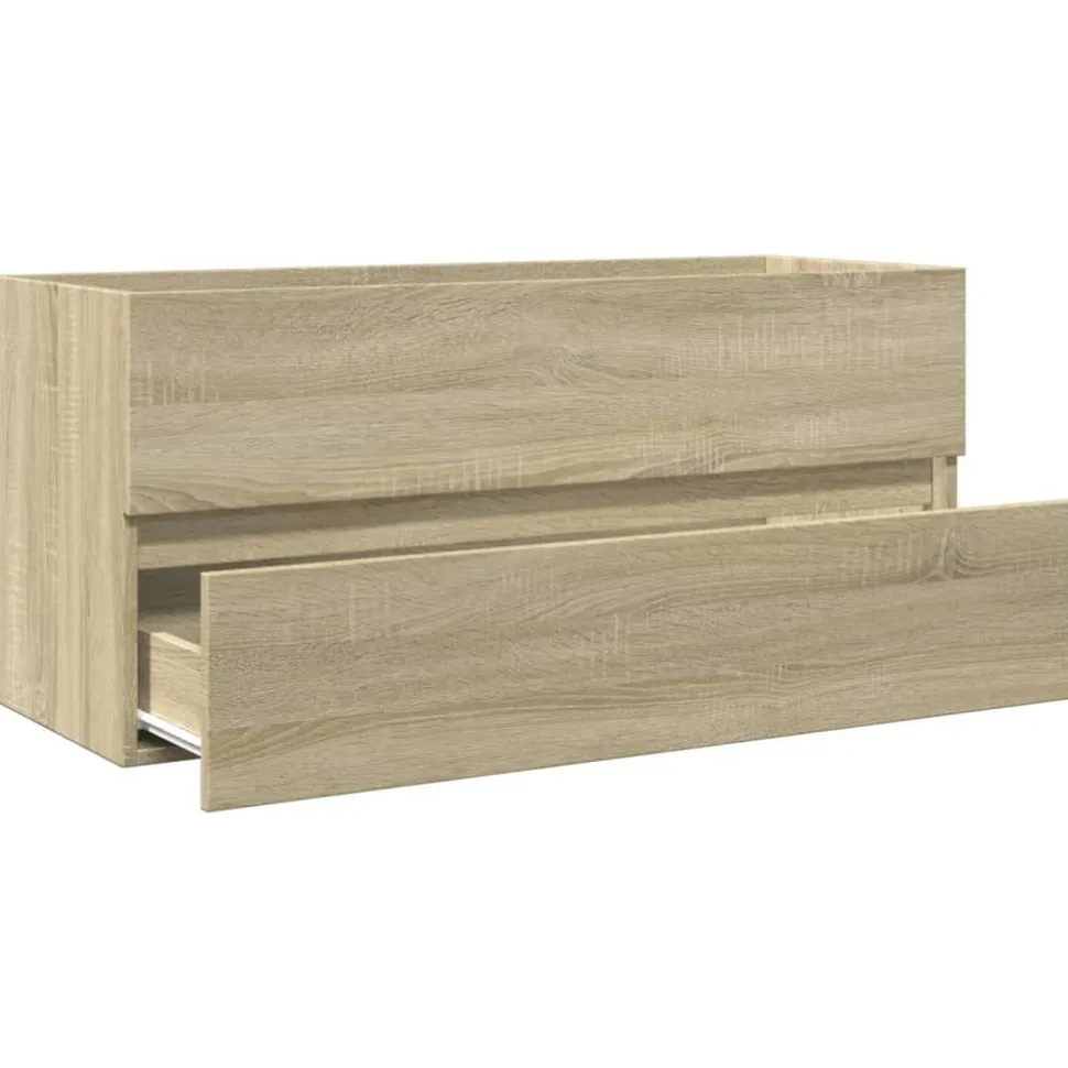 Allaskaappi Sonoma-tammi 100x38,5x45 cm tekninen puu (49639)