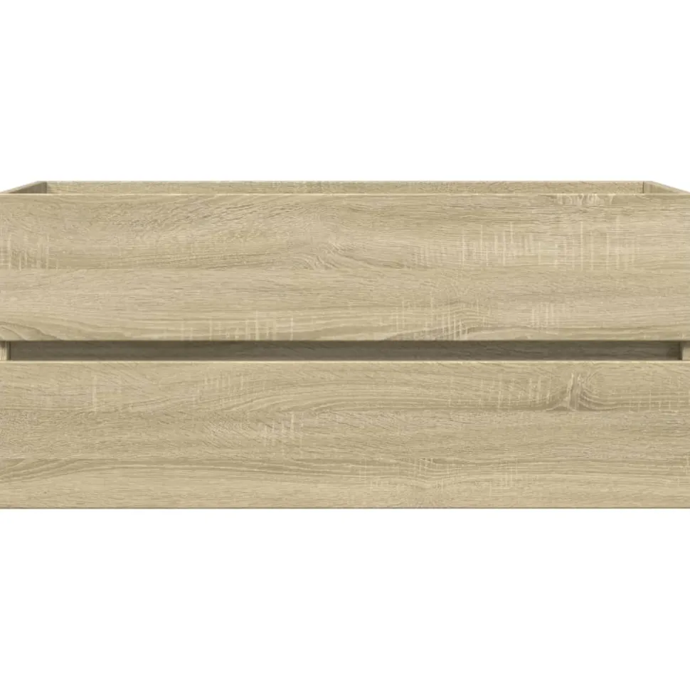 Allaskaappi Sonoma-tammi 100x38,5x45 cm tekninen puu (49639)