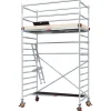 Alumiiniteline Tikli Jumbo 9900P, tasokorkeus 3.4m, 250x135cm