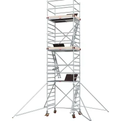 Alumiiniteline Tikli Jumbo 9978-6P, tasokorkeus 6.5m, 180x135cm
