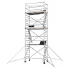 Alumiiniteline Tikli Jumbo 9900-6P, tasokorkeus 6.5m, 250x135cm
