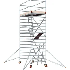 Alumiiniteline Tikli Jumbo 9900-4P, tasokorkeus 4.5m, 250x135cm
