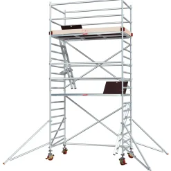 Alumiiniteline Tikli Jumbo 9900-4P, tasokorkeus 4.5m, 250x135cm