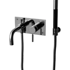 Ammehana Tapwell BOX026, piiloasennus, Black Chrome
