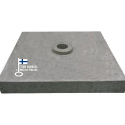 Anturakivi TEPE 400x400x50 mm ponttirakenteella harmaa