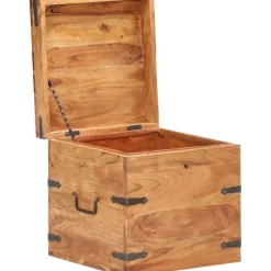 Arkku 40x40x40 täysi akaasiapuu