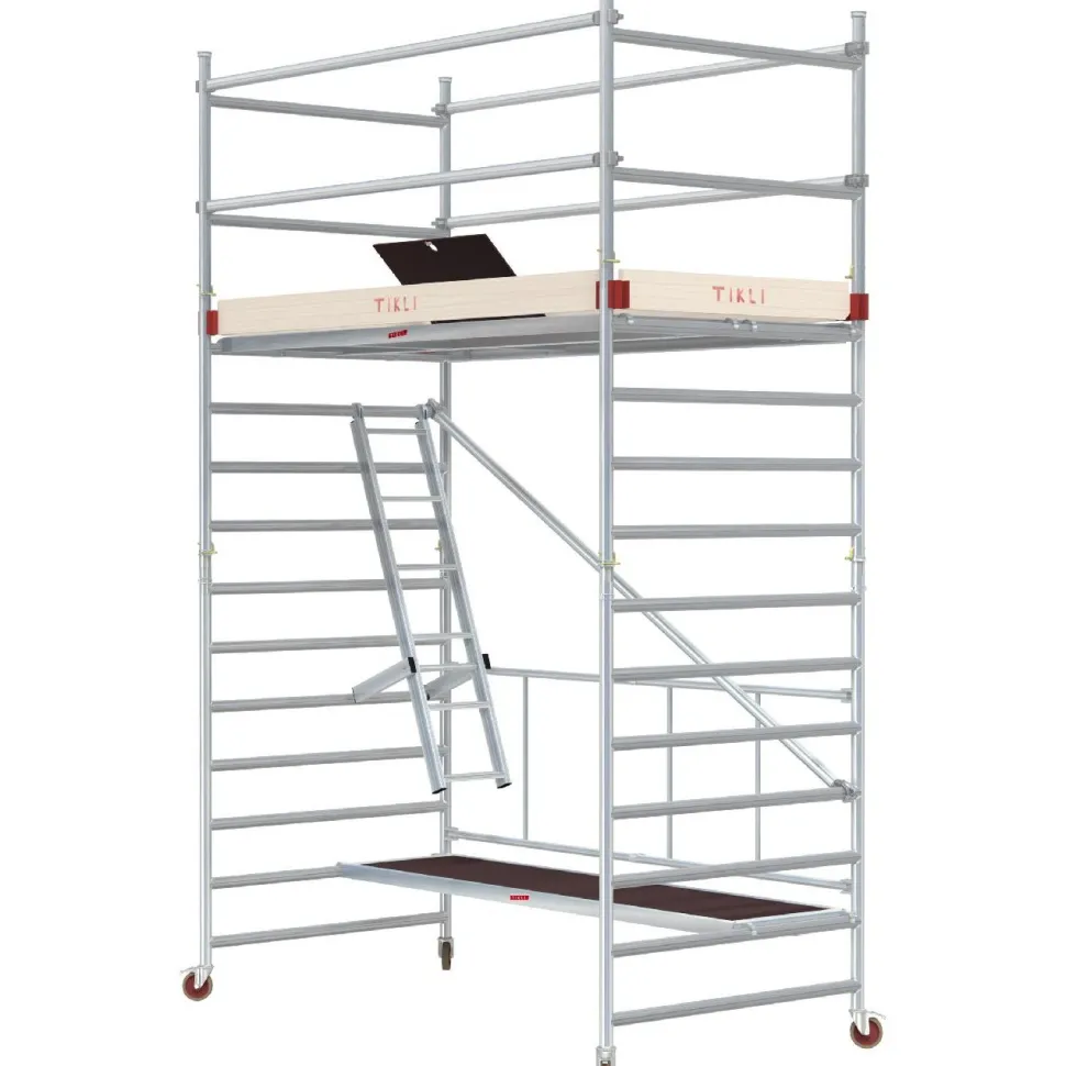 Asennusteline Tikli Jumbo 250BK+1+1, 250x135cm, 2.8m tasokorkeus