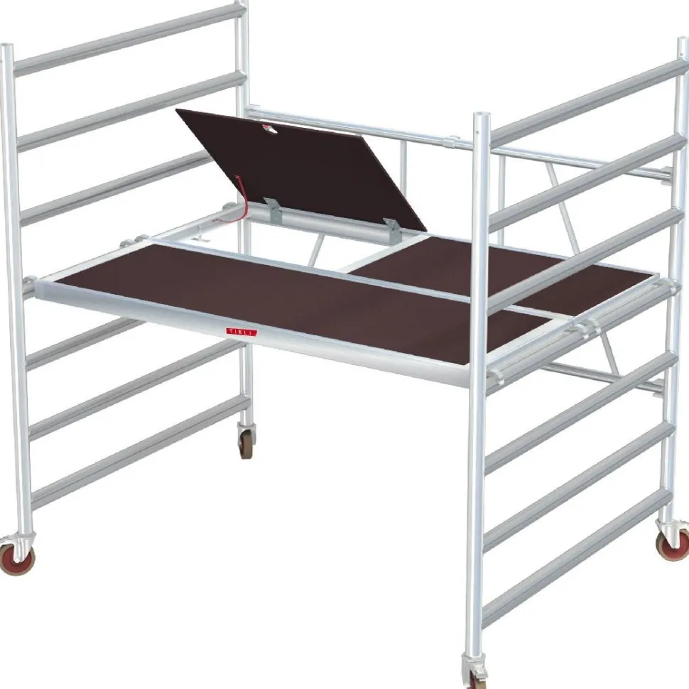 Asennusteline Tikli Jumbo 178BK+1+1, 185x135cm, 2.8m tasokorkeus