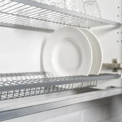 Astiankuivauskaapin runko Ideal Keittiöt 703mm valkoinen