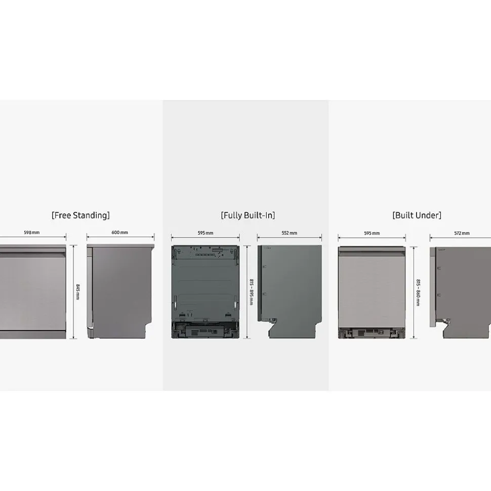 Astianpesukone Samsung DW60BG730B00EE, 60cm, integroitava