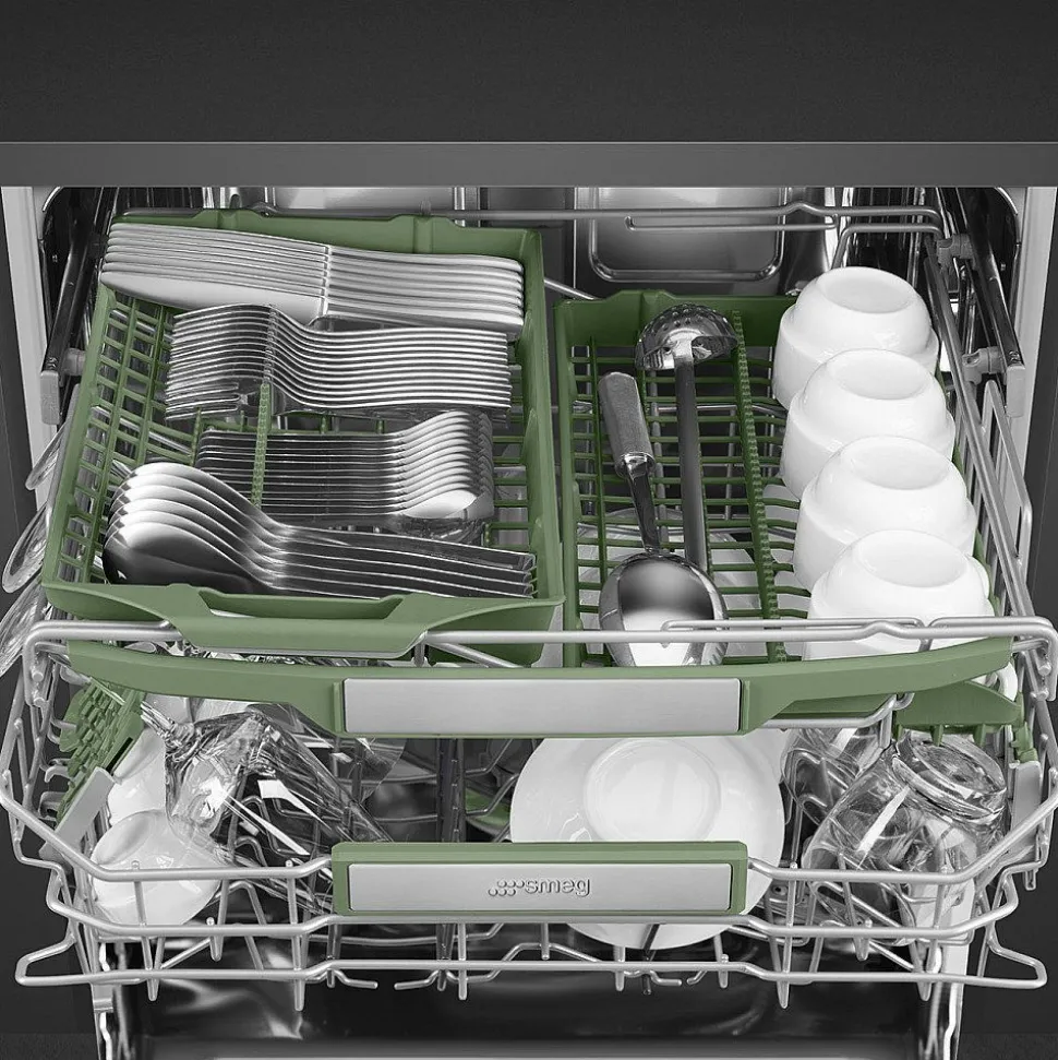 Astianpesukone Smeg STL7322BQL, Integroitava