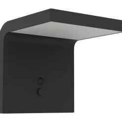 Aurinkokennoseinävalaisin Eglo Spiante, musta/valkoinen