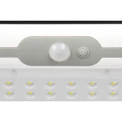 Aurinkokennoseinävalaisin Trio Macapa LED ladattava liike- ja hämärätunnistin 4000K valkoinen