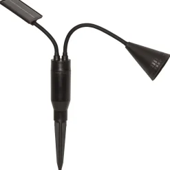 Aurinkokennovalaisin Star Trading Powerspot, 60x60x340mm, musta