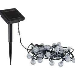 Aurinkokennovalosarja Paulmann Solar Soala IP44 3000K 1lm/m musta