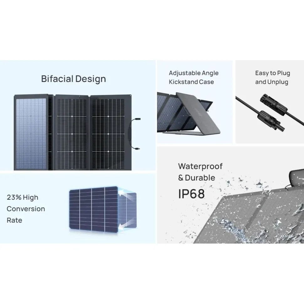 Aurinkopaneeli EcoFlow Solar Panel, 220W