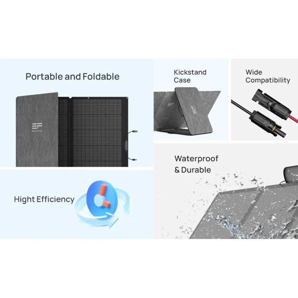Aurinkopaneeli EcoFlow Solar Panel, 160W