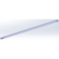 Aurinkopaneelin asennuskisko SolarClick, eri kokoja