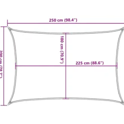 Aurinkopurje, 160 g/m² HDPE, eri värejä ja kokoja (16419)
