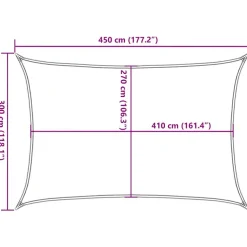 Aurinkopurje, 160 g/m² HDPE, eri värejä ja kokoja (16419)