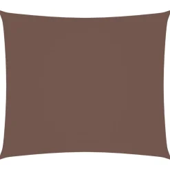 Aurinkopurje Oxford-kangas suorakaide 2,5x3 m ruskea (35810)