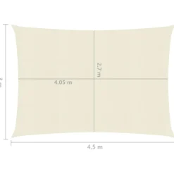 Aurinkopurje suorakulma, HDPE, 160g/m², eri kokoja ja värejä
