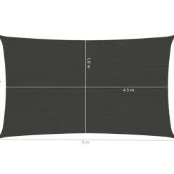 Aurinkopurje suorakulma, HDPE, 160g/m², eri kokoja ja värejä