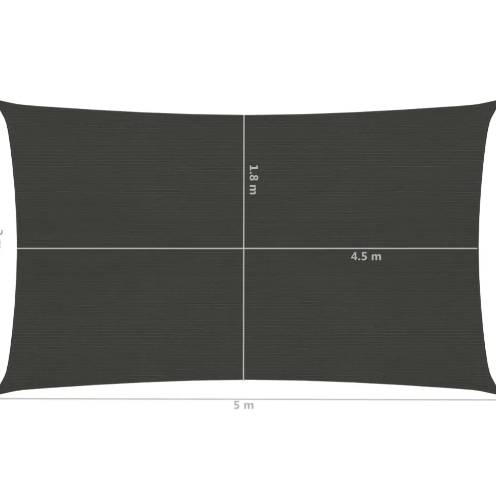 Aurinkopurje suorakulma, HDPE, 160g/m², eri kokoja ja värejä