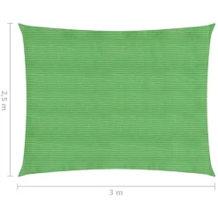Aurinkopurje suorakulma, HDPE, 160g/m², eri kokoja ja värejä