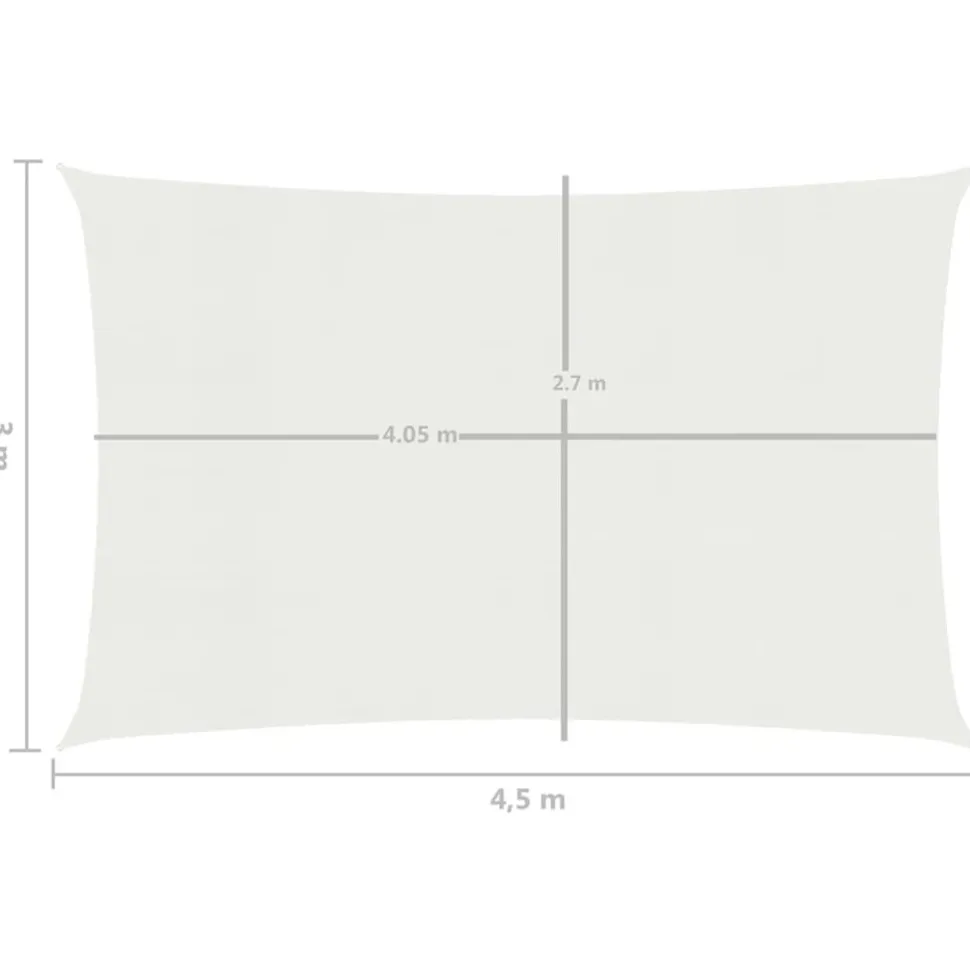 Aurinkopurje suorakulma, HDPE, 160g/m², eri kokoja ja värejä