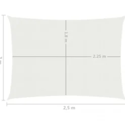 Aurinkopurje suorakulma, HDPE, 160g/m², eri kokoja ja värejä