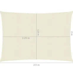 Aurinkopurje suorakulma, HDPE, 160g/m², eri kokoja ja värejä