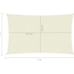 Aurinkopurje suorakulma, HDPE, 160g/m², eri kokoja ja värejä