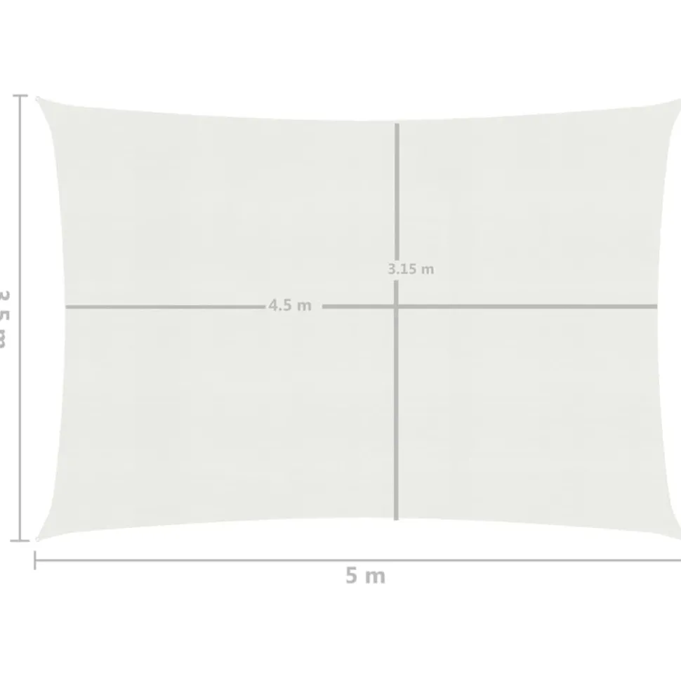 Aurinkopurje suorakulma, HDPE, 160g/m², eri kokoja ja värejä