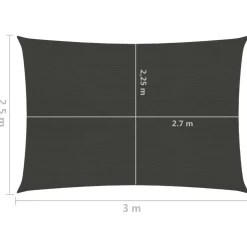 Aurinkopurje suorakulma, HDPE, 160g/m², eri kokoja ja värejä