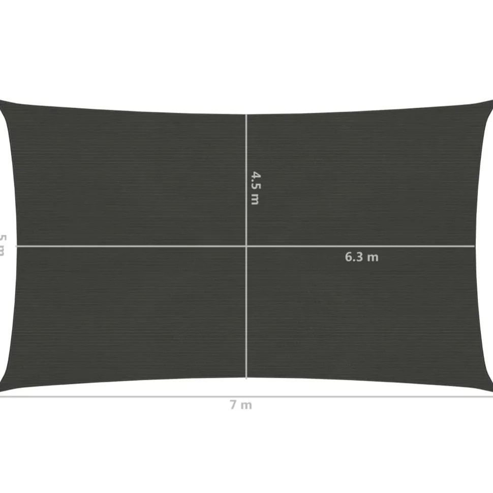 Aurinkopurje suorakulma, HDPE, 160g/m², eri kokoja ja värejä
