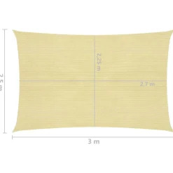 Aurinkopurje suorakulma, HDPE, 160g/m², eri kokoja ja värejä