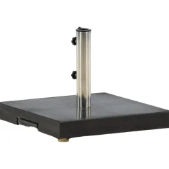 Aurinkovarjon jalka Venture Home Stathera, neliskulmainen, 40kg, musta graniitti