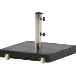 Aurinkovarjon jalka Venture Home Stathera, neliskulmainen, 40kg, musta graniitti